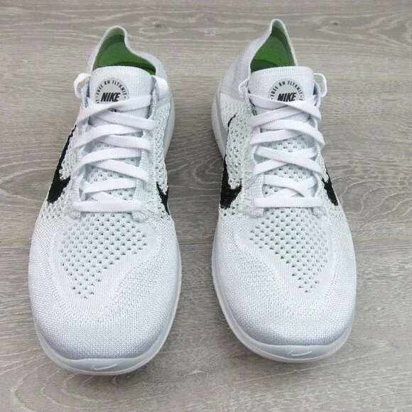 Nike Free RN Flyknit 2018 Womens Size 7.5 Running Shoes White NEW - Picture 6 of 14